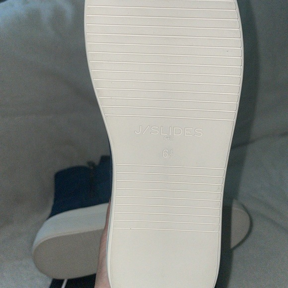 NWT J/SLIDES TRISTAN Navy Waterproof Suede Sneaker Boot - Picture 16 of 16